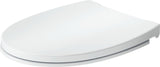 DURAVIT Univavo WC-Sitz Oval Tief 451mm mit Absenkautomatik, Weiß
