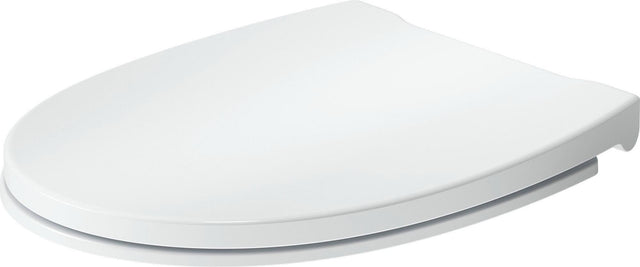 DURAVIT Univavo WC-Sitz Oval Tief 451mm mit Absenkautomatik, Weiß