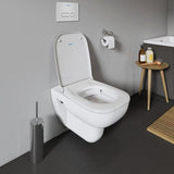 DURAVIT D-Code Wand-WC 545 mm weiß spülrandlos Tiefspüler 4,5 Liter