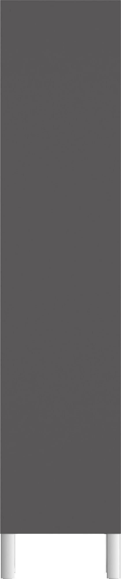 Duravit Hochschrank L-Cube 363x400x1760mm 1 Tür links graphit matt