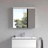 DURAVIT Spiegelschrank BETTER mit LED-Beleuchtung, 760 mm, Anschlag links, Front- und Innenspiegel