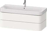 Duravit Waschtischunterbau Happy D.2 Plus 1175 mm taupe supermatt mit Tip-On-Technik