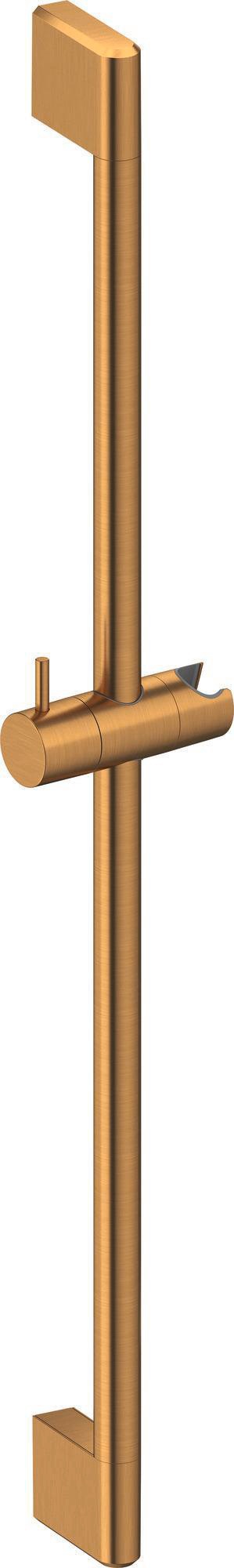 Duravit Brausestange 900 mm Gold Poliert – Höhenverstellbar mit verdeckter Befestigung