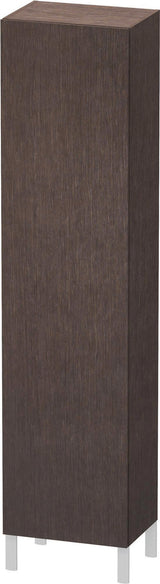 DURAVIT L-Cube Hochschrank 500 mm mediterrane Eiche, 1 Tür links, Soft-Close, wandhängend