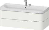 Duravit Happy D.2 Waschtischset 1175 mm wandhängend mit Tip-on Technik und Soft-Close