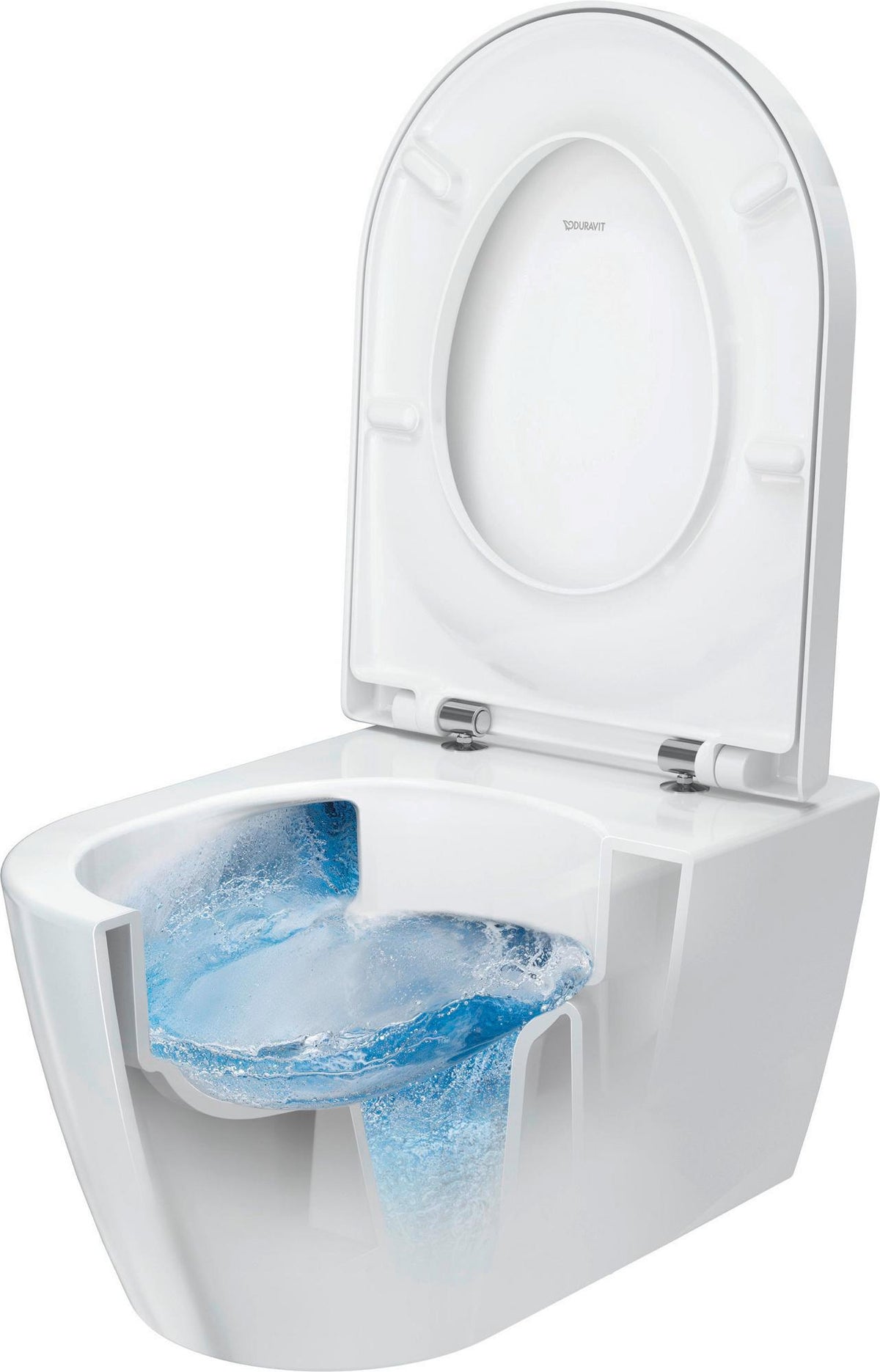 DURAVIT ME by Starck Wand-WC-Set tiefspülend mit Absenkautomatik weiß