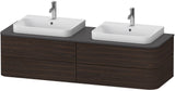 Duravit Happy D.2 Konsolenwaschtischunterbau 1600 mm mit 4 Schubkästen und Tip-On-Technik