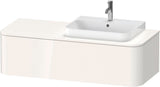 DURAVIT Happy D.2 Konsolenwaschtischunterbau 1300 mm taupe supermatt mit Tip-On und LED