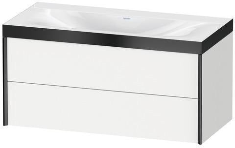 Duravit XViu Möbelwaschtischset 1000x480mm mit Viu Waschtisch und 2 Schubkästen