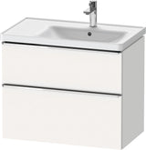 Duravit D-Neo Waschtischunterbau 784 mm Eiche Schwarz Bronze, wandhängend, 1 Auszug