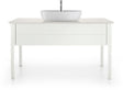 Duravit Luv Waschtischunterbau bodenstehend 1338 mm mit 1 Auszug Weiß Seidenmatt
