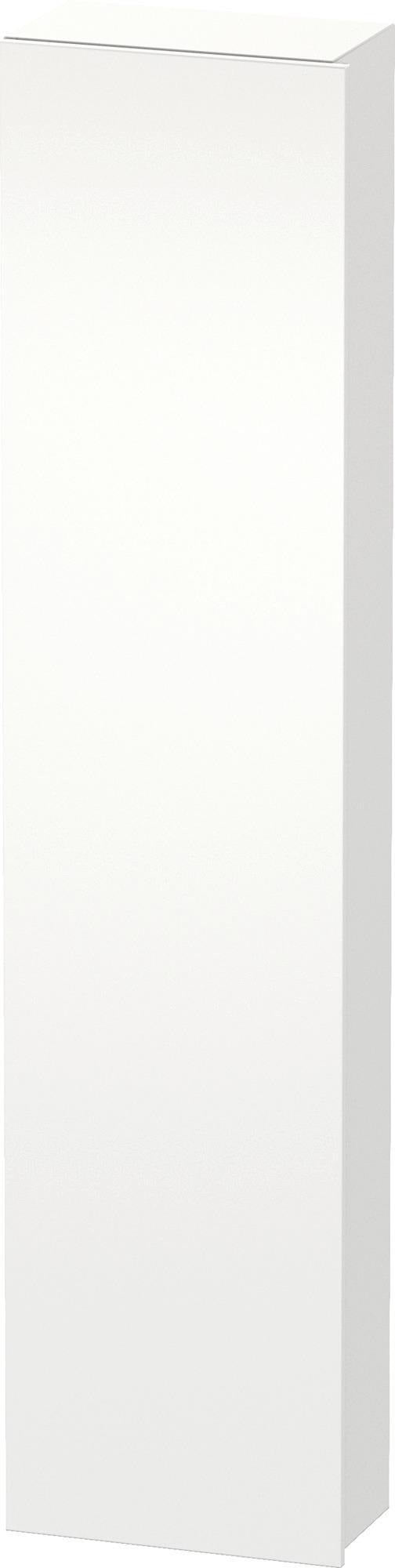 DURAVIT DuraStyle Hochschrank 400 mm betongrau matt, 1 Tür links, Soft-Close