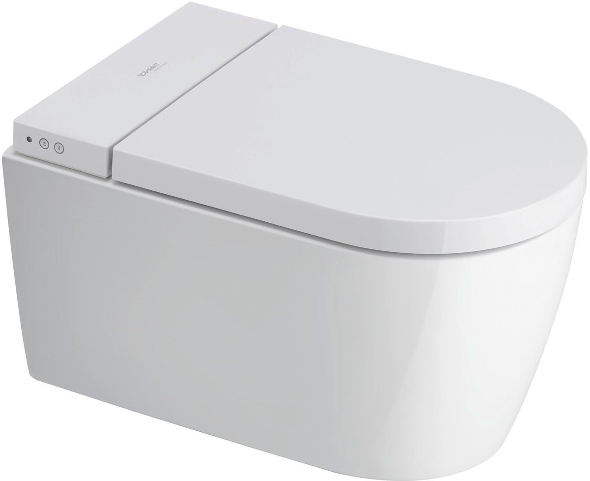 DURAVIT SensoWash Starck f Kompakt-Dusch-WC mit Sitzheizung, Warmluftfön und HygieneGlaze