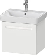 Duravit No.1 Waschtischunterbau wandhängend 540 mm mit 1 Auszug, weiß matt