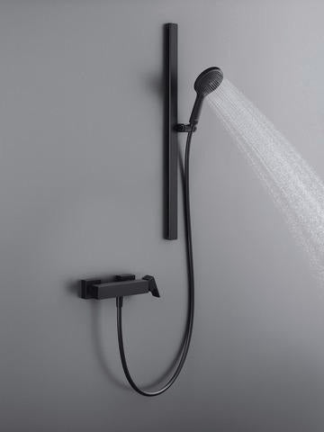 DURAVIT Manhattan Einhebel-Brausemischer Aufputz Keramikmischsystem Schwarz Matt