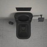 DURAVIT WC-Sitz Happy D.2 Anthrazit matt mit Absenkautomatik und Edelstahl-Scharnieren