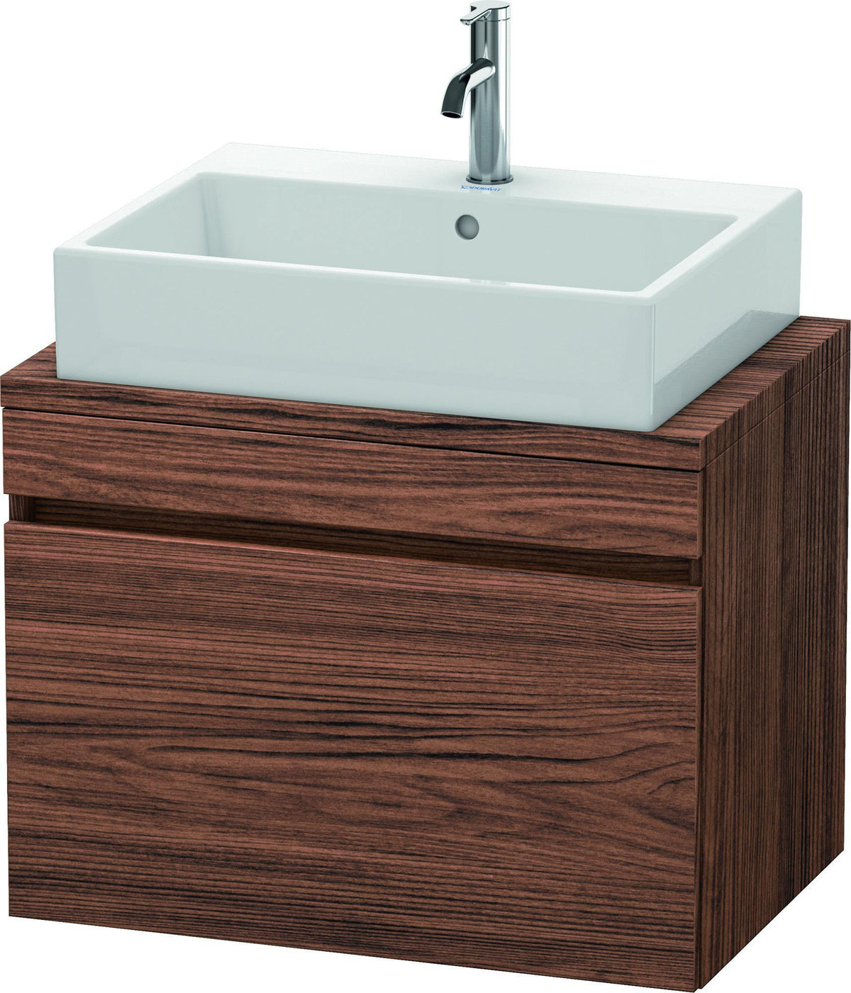 DURAVIT DuraStyle Konsolenunterschrank 700 mm betongrau matt mit Soft-Close-Auszug