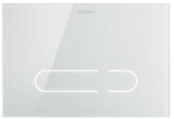 Duravit DuraSystem Elektronische Betätigungsplatte Glas Weiß Infrarot Dual Flush