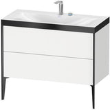 Duravit XViu Möbelwaschtischset 1000 mm mit Unterschrank und Viu Waschtisch