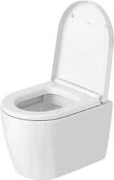 DURAVIT Wand-WC ME by Starck 480 mm Weiß Seidenmatt Rimless Tiefspüler