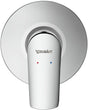 Duravit No.1 Einhebelmischer Unterputz Set – Keramikmischsystem, Chrom Hochglanz