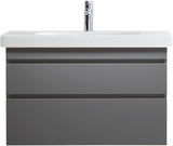 DURAVIT DuraStyle Möbelwaschtisch 1000 mm mit Überlauf & WonderGliss – Weiß