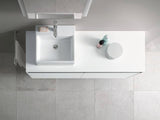 Duravit Waschtisch Vero Air 500 mm mit Überlauf und Hahnlochbank, weiss, geschliffen