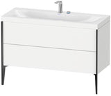Duravit Möbelwaschtischset XVIU 1200x480mm Chaos mit Unterbau und Raumsparsiphon