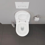 DURAVIT D-Neo Wand-Tiefspül-WC-Set 480 mm weiß spülrandlos mit WC-Sitz Absenkautomatik