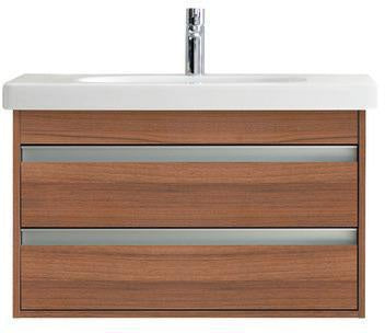 DURAVIT Waschtischunterbau Ketho wandhängend 800 mm, 2 Schubkästen, weiß matt, für D-Code 034285