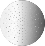 DURAVIT D400 Kopfbrause rund 400 mm Chrom – 1 Strahl, Antikalk, Wand- und Deckenmontage