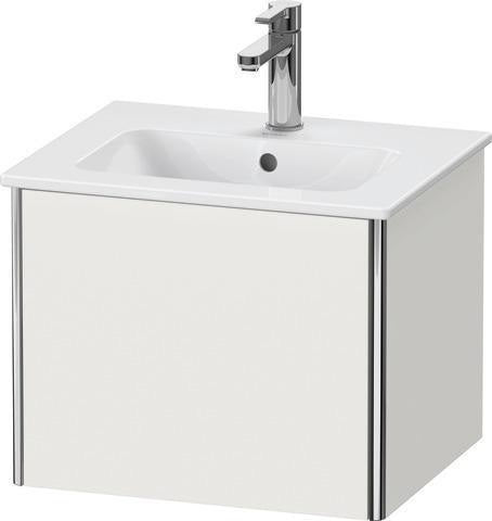 Duravit XSquare Waschtischunterbau Compact 400x510x418 mm weiß matt – wandhängend mit Tip-On-Technik