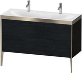 DURAVIT XViu c-bonded Waschtischunterbauset 1200 mm Eiche mit 2 Auszügen