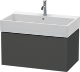 DURAVIT L-Cube Waschtischunterbau 784 mm, 1 Auszug, Weiß Matt, wandhängend, Tip-On