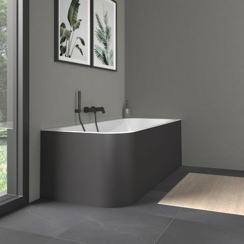 Duravit Brausehalter 55x102 mm Rosette Eckig Chrom – Wandhalterung mit verdeckter Befestigung