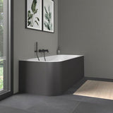 DURAVIT Stabbrause Rain Chrom – Runde Handbrause mit Antikalksystem, 1/2″ Anschluss