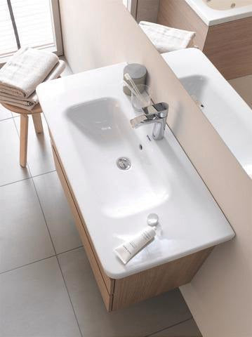 DURAVIT DuraStyle Möbelwaschtisch 1000 mm mit Überlauf & WonderGliss – Weiß
