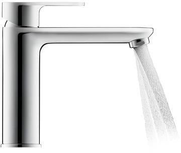 DURAVIT B.3 Einhebel-Waschtischmixer mit Zugstange, Keramikmischsystem, Chrom