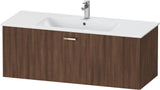 Duravit XBase Waschtischunterbau 600 mm wandhängend, 1 Auszug, weiß matt, mit Soft-Close