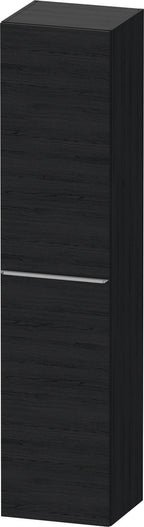 Eiche / matt / HS,Tür:1,TA:LI,Gr:Edelst.Gebü. 400x360x1760mm, Eiche Schwarz,Dekor