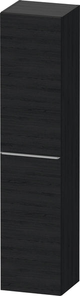 DURAVIT D-Neo Hochschrank 400x360x1760 mm, 1 Tür links, Eiche Schwarz – Matt, Soft-Close