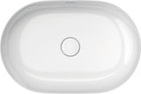 DURAVIT Aufsatzbecken Luv 600 mm Weiß WonderGliss ohne Überlauf
