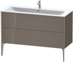 flannel grey hochglanz / Mitteldichte Faserplatte (MDF) / Ausz.champagner
