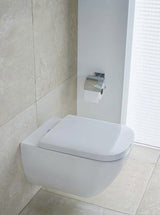 Duravit Wand-WC Happy D.2 540 mm Tiefspüler mit Durafix, weiß – wandhängend