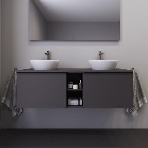DURAVIT Licht & Spiegel Wandspiegel 400x700mm beleuchtet IP44 mit Befestigungsmaterial