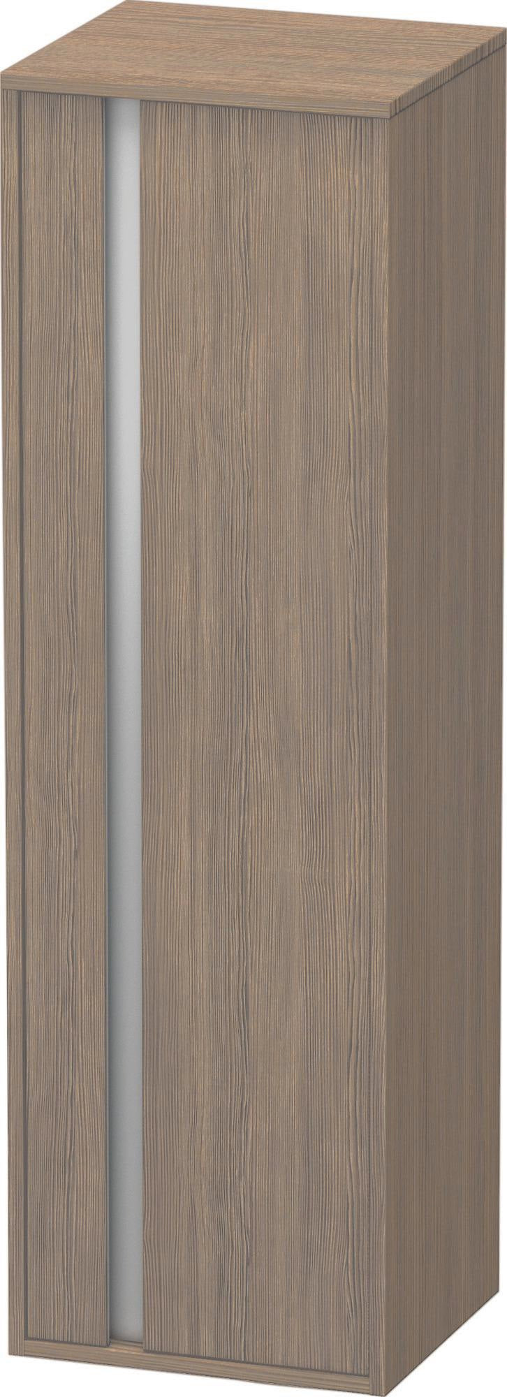DURAVIT Hochschrank Ketho 360x400x1320mm 1 Tür Anschlag links Eiche Terra