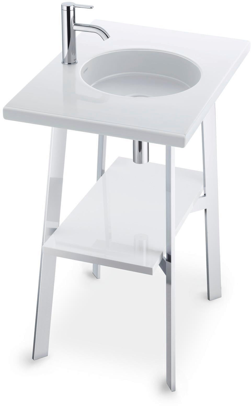 Duravit DU Design Siphon Schwarz Matt – Flaschensiphon Universal mit Rosette