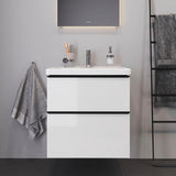 DURAVIT Licht & Spiegel Wandspiegel 1200x700 mm mit Heizung, LED und Sensorschalter – Weiß