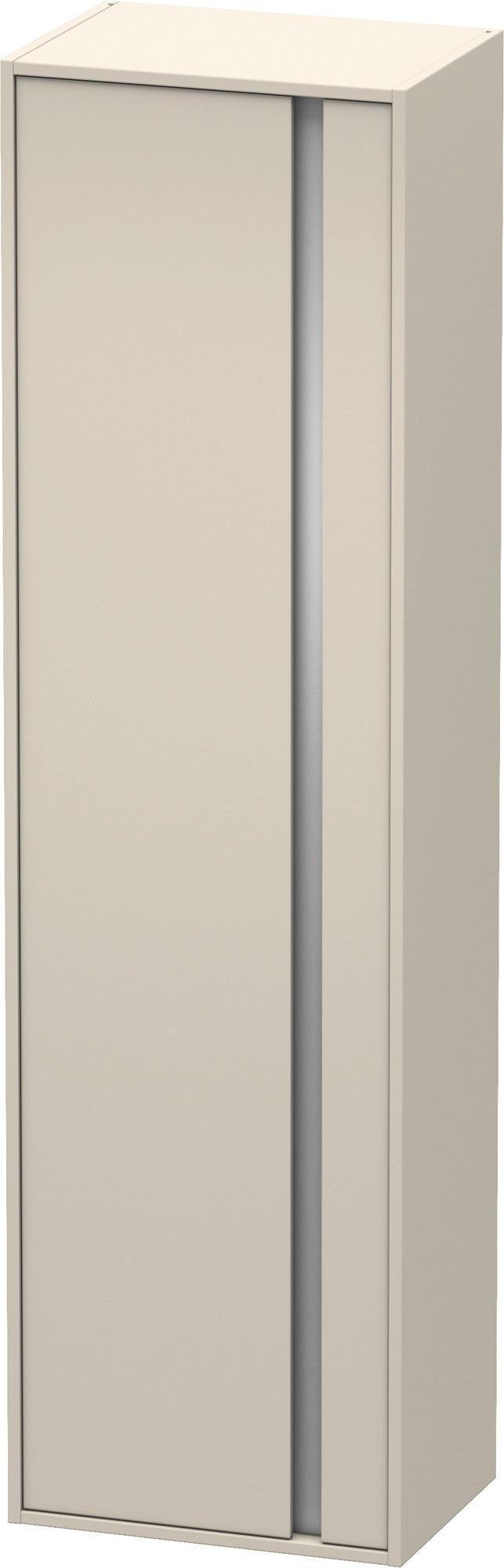 DURAVIT Hochschrank Ketho 500 mm weiß matt, 1 Tür links, wandhängend