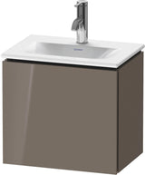 Duravit L-Cube Waschtischunterbau 440 mm, 1 Tür links, weiß matt – Wandhängend